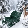 thumbnail image 5 of Clearance Desktop Ornament under $5,Santa Sleigh Christmas Decor Sleigh Sculpture For Table Top Holiday Home Decorations, 5 of 9
