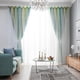 thumbnail image 3 of Star Curtains Stars Blackout Curtains for Kids Girls Bedroom Living Room Colorful Double Layer Star Window Curtains, 1 Panel (53, 3 of 5
