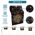 thumbnail image 6 of Christmas Table Runner 72 Inches Long Farmhouse Dress Scarves, Xmas Botanical Birds Snowflake Wooden Dining Tablerunner for Coffee Table/Kitchen Island/Party Décor, 13" x 72", 6 of 8
