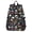 Crazy Cool Skull, variant on 14" Laptop Backpack Waterproof Airline Approved Stylish Casual Daypack for Travel Business College Work, Blue Gingham Checker Pattern