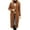 #0342-Brown, variant on Uootdi Long Cardigan Sweaters for Women Button Down Stylish Cable Knit Sweater Coats Soild Color Maxi Open Front Cardigan Sweater Outerwear Gift