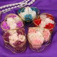 thumbnail image 1 of Fiudx Liquidación De Ofertas Flash Cesta De Hierro, Caja De Regalo De Flores De Jabón Rosa, Tanabata, Regalo Del Día De San Valentín, Flor Eterna, Regalo Creativo De Boda, 1 of 5