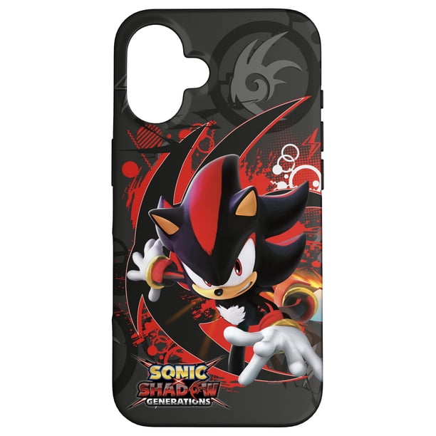 Funda de teléfono Sonic The Hedgehog iPhone 16 Sonic X Shadow