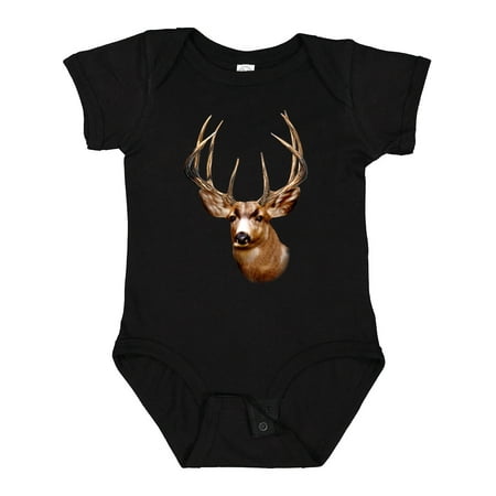 

Inktastic Deer Head Hunter Gift Baby Boy or Baby Girl Bodysuit