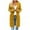 Yellow, variant on Patlollav Womens Outerwear Clearance Cable Knit Long Cardigan Open Front Button Sweater