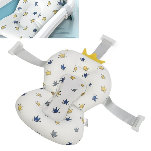 Cojín De Baño Infantil, Almohadilla De Bañera De Bebé Flotante Y Flotante Portátil