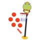 thumbnail image 2 of Juego de aro de baloncesto para niños, red de baloncesto multifunción, estante para pelotas, juguetes deportivos para el aire libre, suministros para Verde, 2 of 8