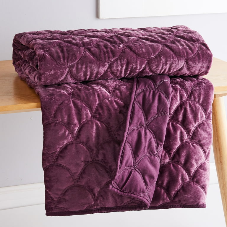 Plum throw blanket new arrivals