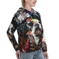 thumbnail image 6 of Kdxio Pirate Bulldog On Deck Print Womens Oversized Hoodies Sweatshirts Hooded Pullover Tops Sweaters Casual-Large, 6 of 7