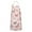 Pink Butterfly Pink, variant on Purple Butterfly Lavender Pattern Apron-Garden Aprons for Women with Pockets-Cotton Linen Waterproof Kitchen Cooking Gardening Aprons Adjustable for Kitchen,Cooking,BBQ and Salon 33x27 Inch
