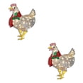 thumbnail image 1 of Naiovety Decoración de Patio, adorno de Animal iluminado, estatua de resina de jardín de Navidad, farol, césped, Patio, atmósfera, accesorio artesanal L 2piezas Naiovety CBP163311, 1 of 5