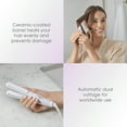 thumbnail image 4 of Conair Travel Flat Iron and Curler, 2-in-1 Tool, Portable Hair Straightener and Hair Curler in White by Travel Smart, 4 of 6