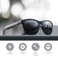 thumbnail image 2 of Gafas de Sol Knockaround Premiums Polarizadas UV400 Negras, 2 of 8