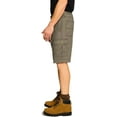 thumbnail image 2 of FULL BLUE Cargo Twill Shorts, Regular Fit, Olive, Size 66, 2 of 6