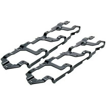 Allstar Performance ALL26212 LS Coil Mounting Bracket Black Steel Pair