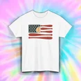 thumbnail image 1 of Baseball Flag Shirt USA Patriotic Baseball Bats and Ball Sports Fan Tee S-5XL, 1 of 4