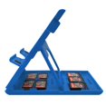 thumbnail image 2 of Support pour Nintendo avec Fentes de Rangement pour Cartes de Jeu, Ajustable, Portable, Support Pliable Compatible avec Console Nintendo Switch/Switch Lite/Switch OLED, 2 of 4