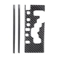 thumbnail image 2 of Real Bright Soft Car Interior Carbon Fiber Sticker Decoration3Pcs Carbon Fiber Interior Automatic Gear Shift Cover For Toyota FJ CruiserAuto Car Protection Interior Accessories, 2 of 8