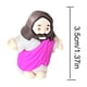 thumbnail image 3 of XIANXIAN 40 Mini Figuras Juguetes Juguetes Diseño Original Mini Figura de Goma Pequeño Jesús para Escondite Recuerdos de Fiestas Religiosas Manualidades de Domingo Regalos de Bautismo para Rellenos, 3 of 8