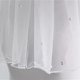 thumbnail image 3 of Velo de novia corto 1 capa malla suave con peine marfil CHAO, 3 of 5