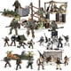 thumbnail image 1 of Military Series PUBG Battlegrounds SWAT Soliders Action Figures Army WW2 Weapons Guns Sets Model Building Blocks Kit Bricks ToysXJ-991 without box He Qiyong unisex, 1 of 1