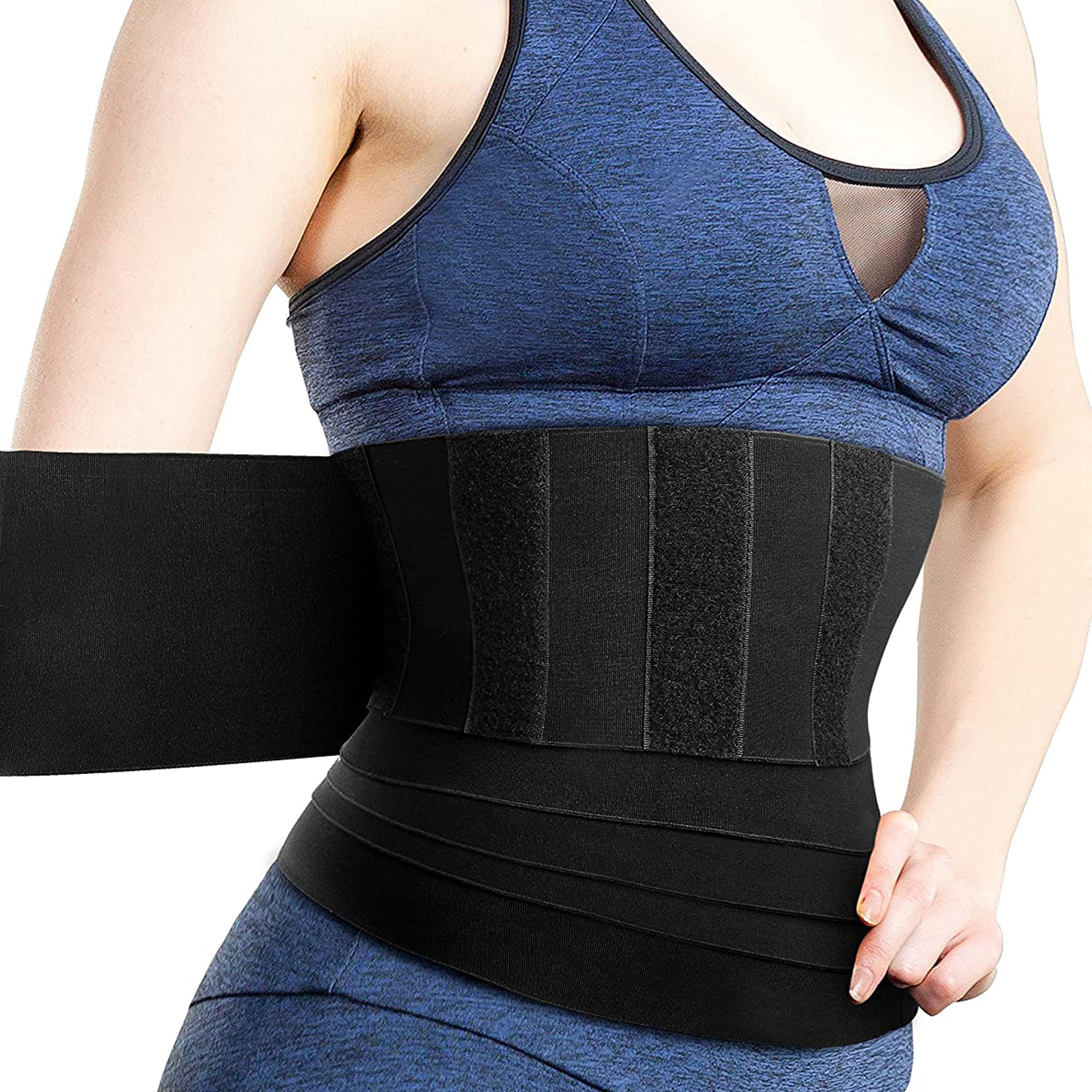 Lilvigor Long Torso Waist Trainer for WomenSlimming Waist Wrap,Tummy