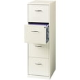 thumbnail image 4 of Space Solutions 18" Deep 4 Drawer Metal File Cabinet Pearl White, 4 of 13