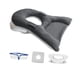 thumbnail image 3 of Almohada boca abajo cómoda almohada ergonómica boca abajo cojín facial soporte para el cuello para Gris, 3 of 9