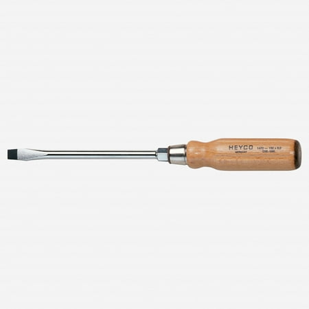 

Heyco Slotted Engineers Screwdriver with Hardwood Handle 12mm