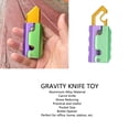 thumbnail image 3 of Juguete Con Cuchillo De Gravedad, Bolsa De Almacenamiento De Juguete Con Cuchillo De Zanahoria, Sonido Nítido Con Bolsa De Almacenamiento Para Niños Para Mejorar La Atención, 3 of 7