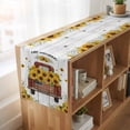 thumbnail image 6 of Table Runners 70 Inches Long Dress Scarves, Sunflower Truck Farmhouse Coffee/Dining/Kitchen Table Decor, Holiday Table Runner, Summer Botanical Elegant Pastoral Floral Wooden 13x70 Inch, 6 of 9