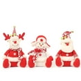 Appreciation Gifts for Women Christmas Ornaments Fabric Sitting Doll