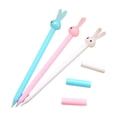 thumbnail image 1 of 3 Pcs Stylos Rollerball Gel Design Animal de Dessin Animé avec Pointe Extra Fine, 1 of 9