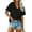 Black, variant on OSOLU Solid Color Women T-Shirt Tee Tops V-Neck Short Sleeve Summer Tops Casual Basic Tees 2025 Trendy Trendy Dailywear