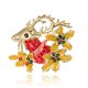 thumbnail image 1 of Yuarrent Decorado Árbol de Navidad Botas de Papá Noel Muñeco de nieve Campana Broche Bufanda Collar Solapa Broche de Navidad Regalo de niña Kits de decoración para fiestas No.73 Yuarrent JR0793-73, 1 of 6