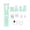 Green, variant on Rechargeable 4-in-1 Pet Grooming Kit Hair Clipper and Nail Trimmer for Cats Dogs with USB Charging Low Noise Operation Home Care Tool