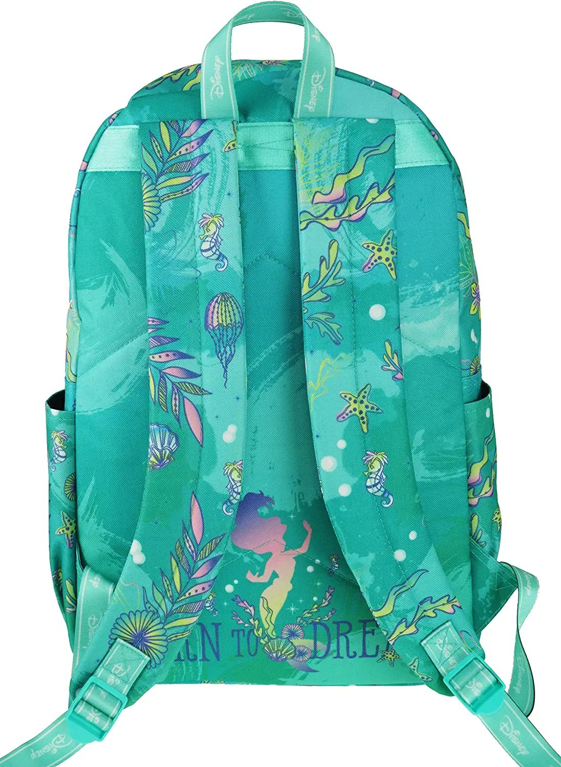 Free Shipping Disney Ariel Backpack 17 with Laptop Compartment for School Travel and Work Walmart