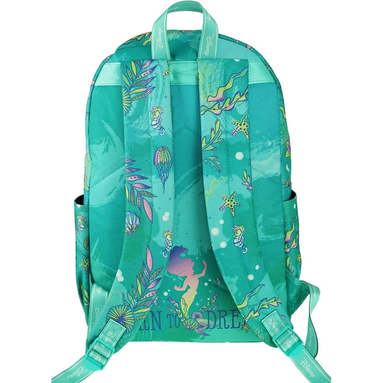 Free Shipping Disney Ariel Backpack 17 with Laptop Compartment for School Travel and Work Walmart