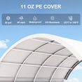 thumbnail image 3 of Chery Industrial 20x20FT PE Fabric Shipping Container Canopy Shelter,Water Resistant, UV Protected, 3 of 14