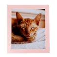 thumbnail image 4 of ArtToFrames 4" x 11" Pink Picture Frame, 4x11 inch Pink Wood Poster Frame (WOM-4120), Pack, 4 of 7
