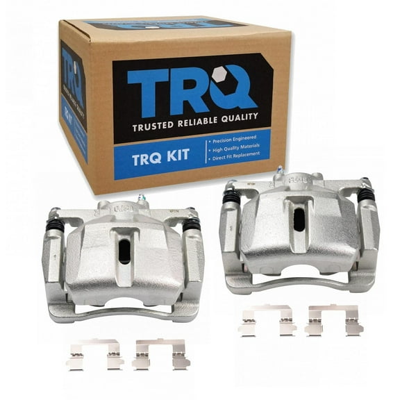 TRQ Front Brake Caliper Set Compatible with 2013-2022 Mazda CX-5
