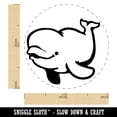 thumbnail image 2 of Jolly Beluga Whale Rubber Stamp for Scrapbooking Crafting Stamping - Medium 1 Inch, 2 of 7