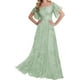 thumbnail image 3 of Encaje Vestidos De Madrina Mangas Largas - Vestidos De Noche Formales Boda, 3 of 5