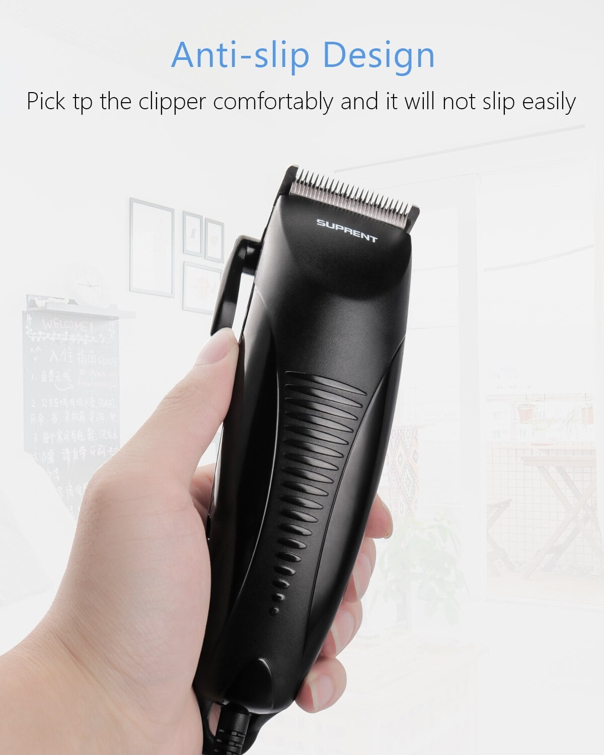 how to use suprent hair clippers