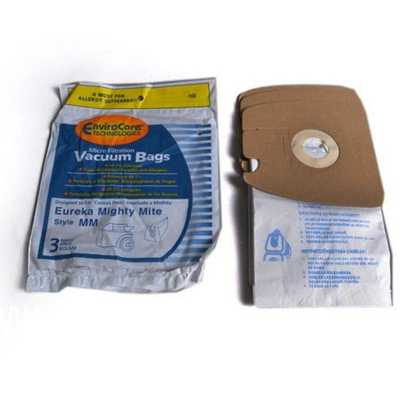 Replacement Part For Eureka Sanitaire Style MM, Mighty Mite 3 Canister Vacuum Cleaner 12 Paper Bags // 153