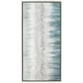 thumbnail image 4 of Silver Mist Textured Glitter Hand Painted Framed Canvas Wall Art, 4 of 12