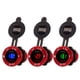 thumbnail image 5 of Pantalla Digital Cargador De Motocicleta Puertos Usb Duales Enchufe De Cargador De Automóvil Adaptador De Encendedor De Cigarrillos De Aleación De Aluminio Con Voltímetro Para Motocicleta Camión De Minnieouse VI009568-01, 5 of 7