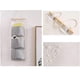thumbnail image 2 of Bolsa de almacenamiento para colgar en la pared del armario, 2 paquetes con 3 bolsillos para dormitorio y baño., 2 of 4