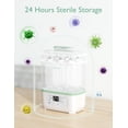 thumbnail image 4 of Momcozy Stérilisateur et Sécheur de Biberons, Stérilisateur de Biberons Électrique à Vapeur 8-en-1 pour Biberons, Articles pour Bébé et Accessoires de Tire-Lait, 4 of 8