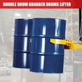 thumbnail image 4 of HPDMC Forklift Double Drum Grabber, 2000 lbs Capacity Dual Drum Handler for 55 Gallon Steel & Plastic Barrels, 4 of 16